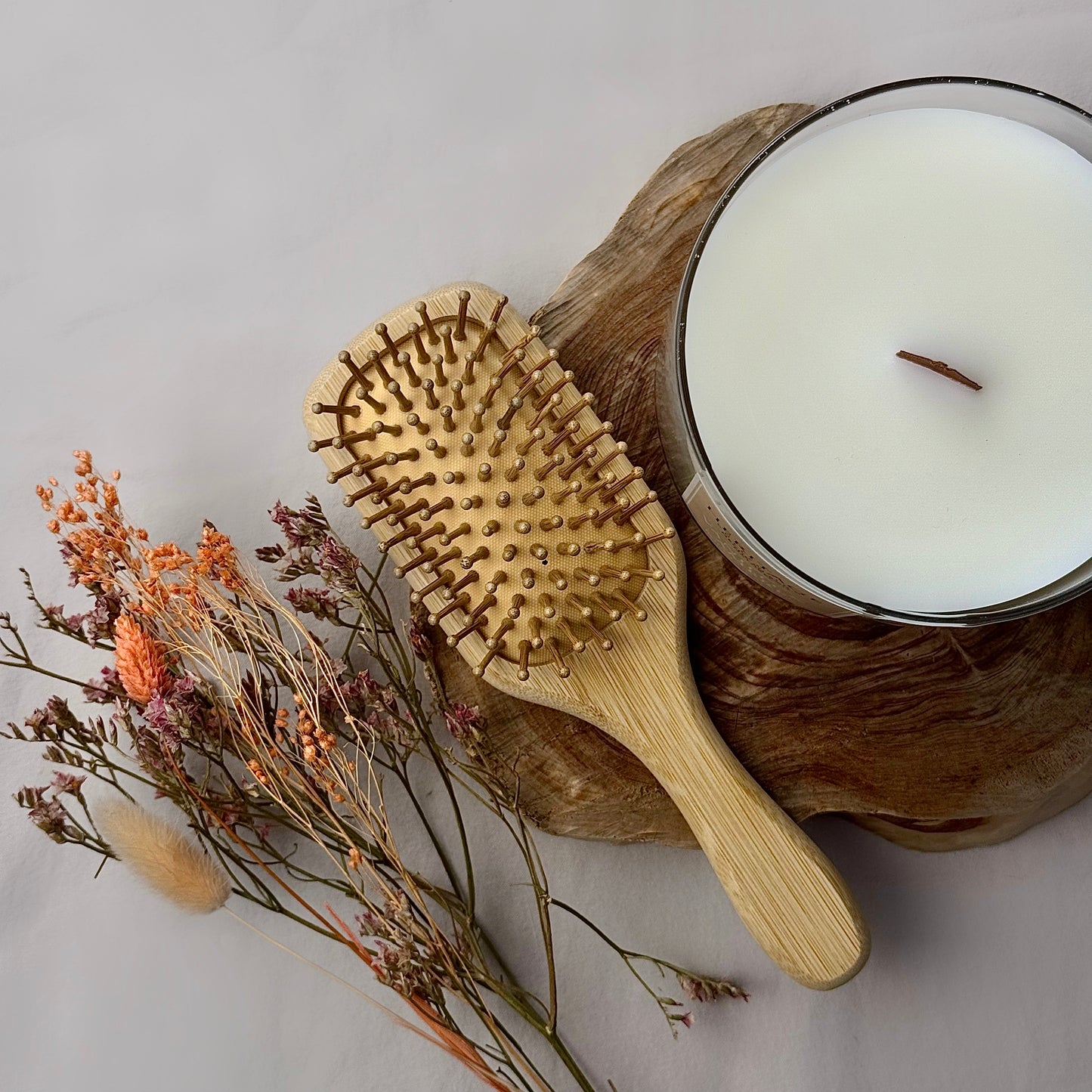 Brosse à Cheveux en Bambou