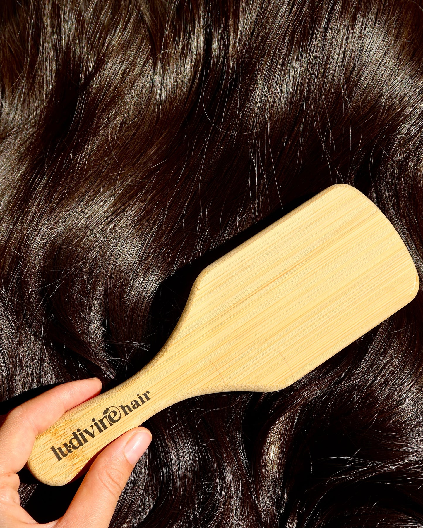 Brosse à Cheveux en Bambou