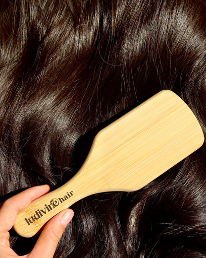 Brosse à Cheveux en Bambou