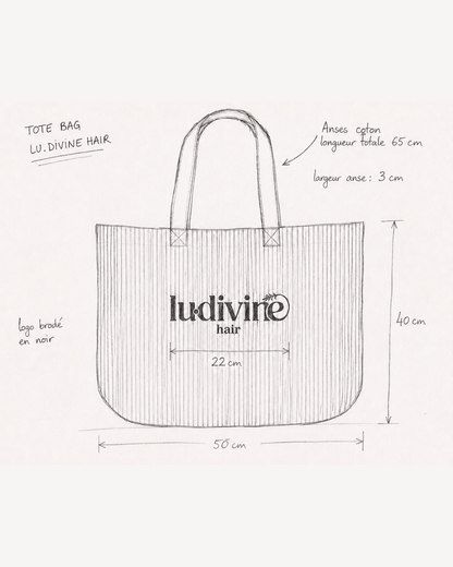 Tote Bag Lu.Divine Hair